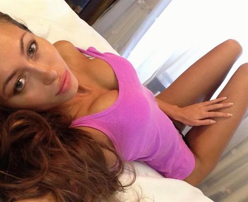 Galinka Mirgaeva taking a selfie