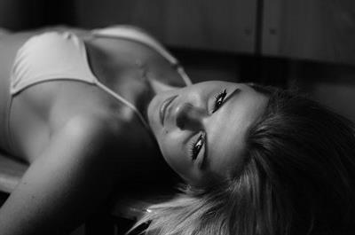 Anna Prugova in a bikini