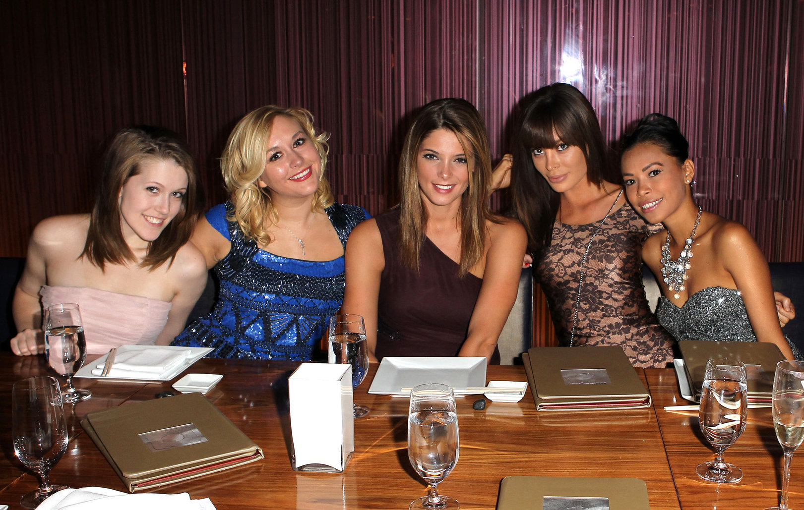 Ashley Greene Tabu Ultra Lounge inside the MGM Grand Resort Casino in Las Vegas on August 6, 2010 