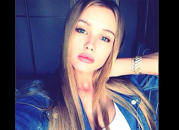 Olya Abramovich taking a selfie