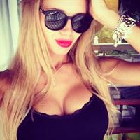 Olya Abramovich taking a selfie