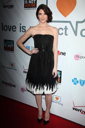 Ashley Greene Loveisrespect's Louder than Words Party in Hollywood on February 1, 2012