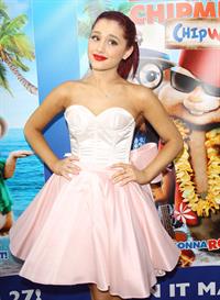 Ariana Grande Alvin and the Chipmunks Chipwrecked dvd release concert in Los Angeles on March 26, 2012
