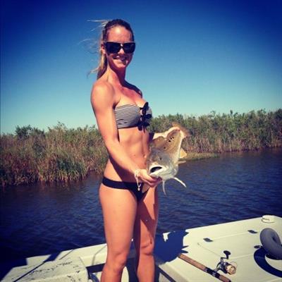 Anonymous in a bikini