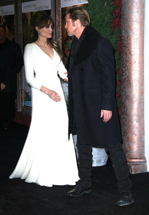 Angelina Jolie the Tourist world premiere in New York on December 6, 2010