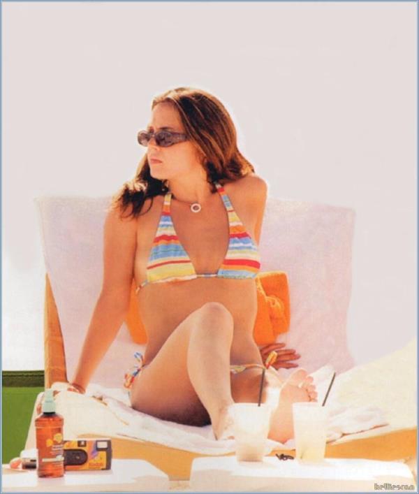 Eliza Dushku in a bikini