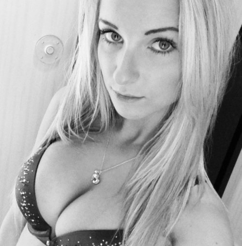 Anonymous in lingerie