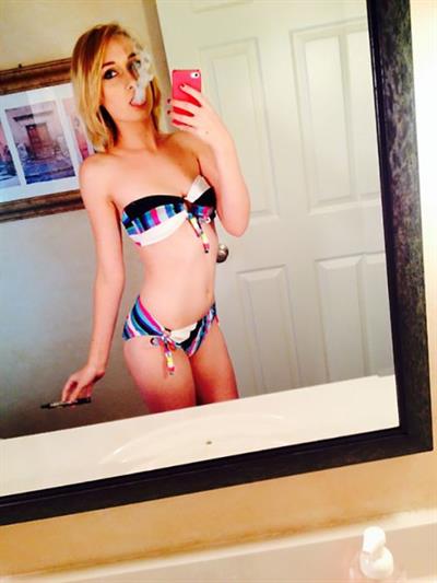 Anonymous in a bikini