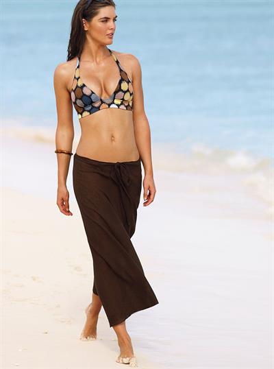 Hilary Rhoda in a bikini