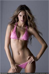 Alessandra Ambrosio in a bikini