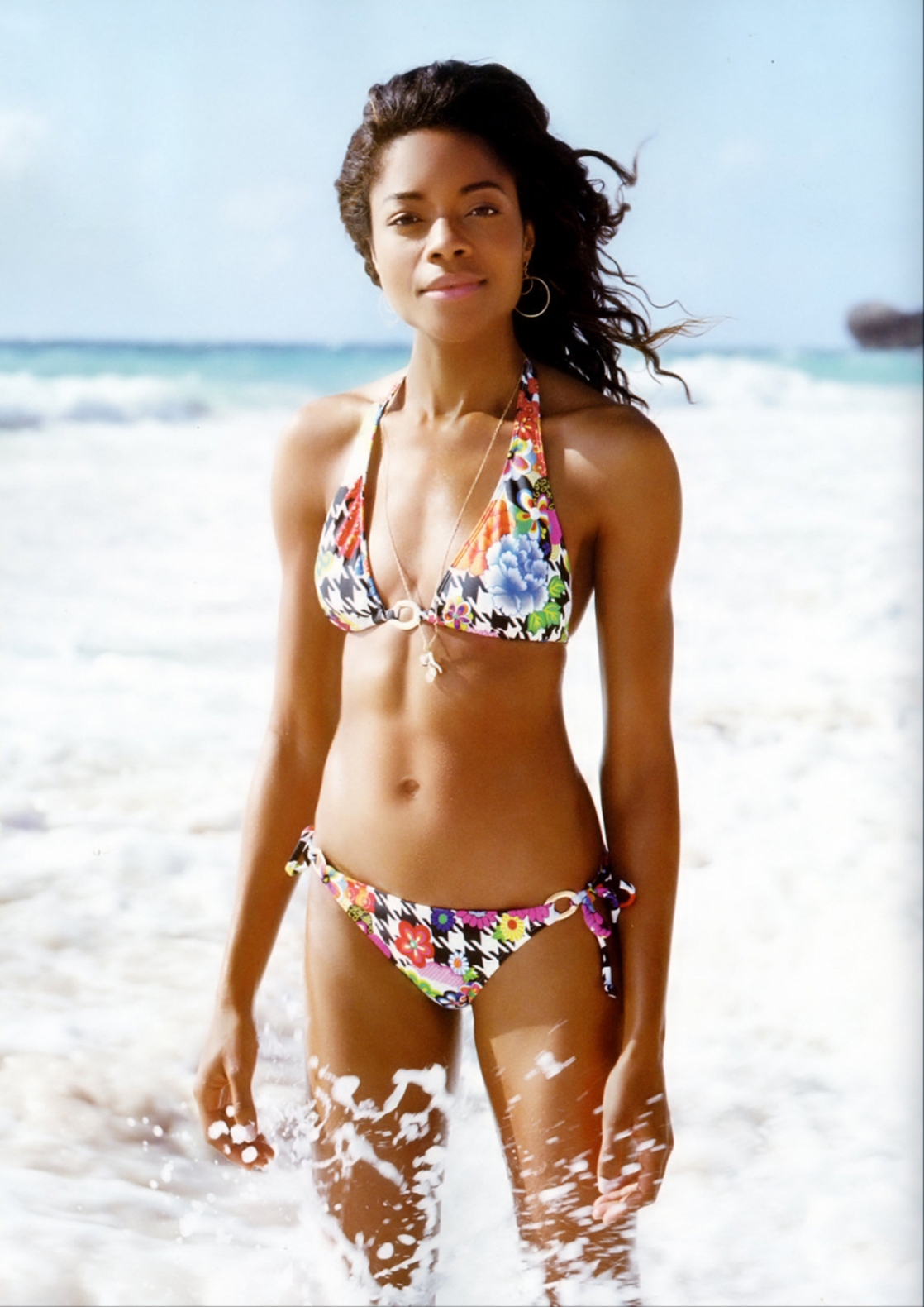Naomie Harris in a bikini