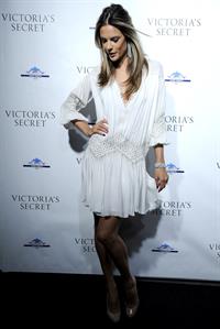 Alessandra Ambrosio opening of the Victoria Secret Lexington avenue flagship store in New York City