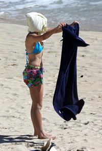 Kristin Davis in a bikini