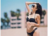 Julia Friedman in a bikini