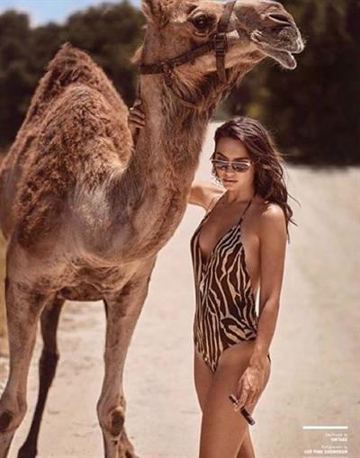 Gia Radionova in a bikini