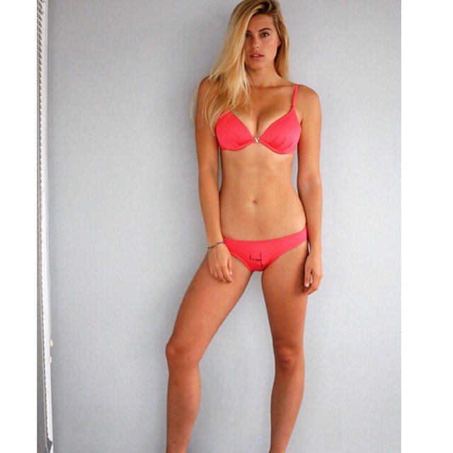 Camille Neviere in a bikini