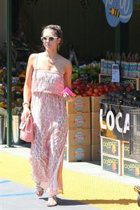 Jessica Alba out shopping in Hollywood on July 21, 2012