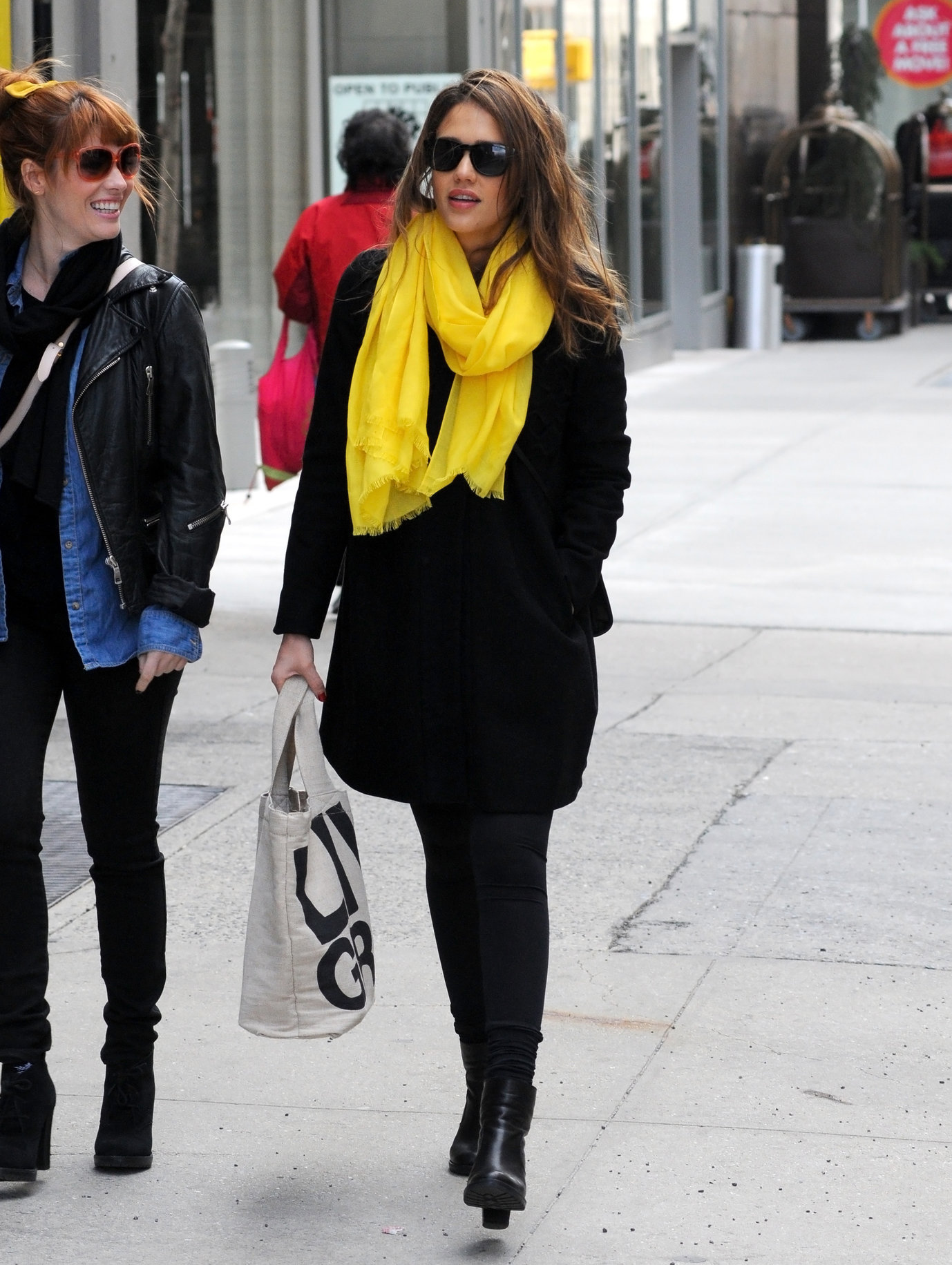 Jessica Alba out and about in New York on March 9, 2012