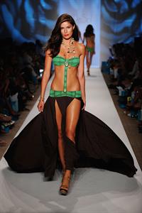 Alice Panikian in lingerie