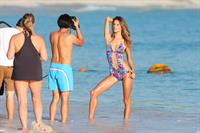 Alessandra Ambrosio in a bikini