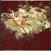 Romee Strijd in a bikini