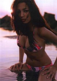 Jessica Gomes in a bikini