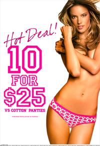 Alessandra Ambrosio in lingerie