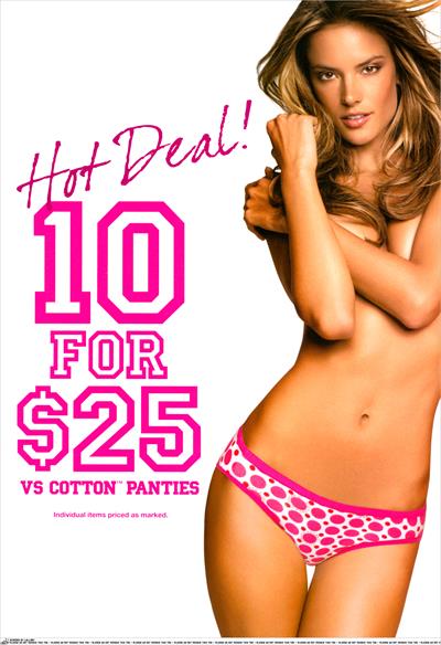 Alessandra Ambrosio in lingerie