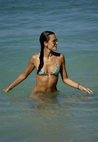 Alessandra Ambrosio Saint Barthelemy Candids on January 22, 2009 