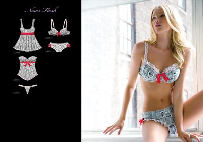 Elsa Hosk in lingerie