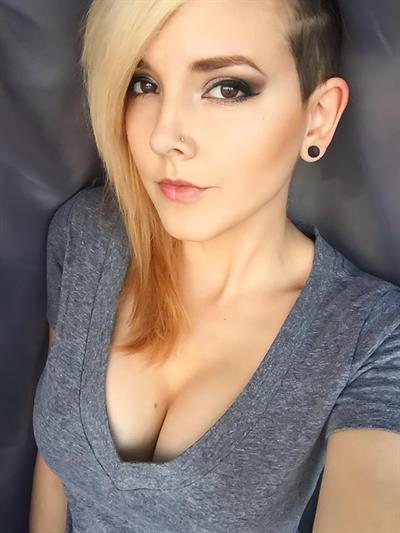 Darshelle Stevens taking a selfie