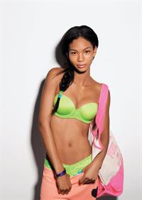 Chanel Iman in lingerie