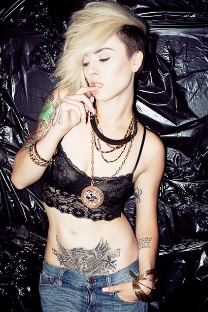 Alysha Nett in lingerie