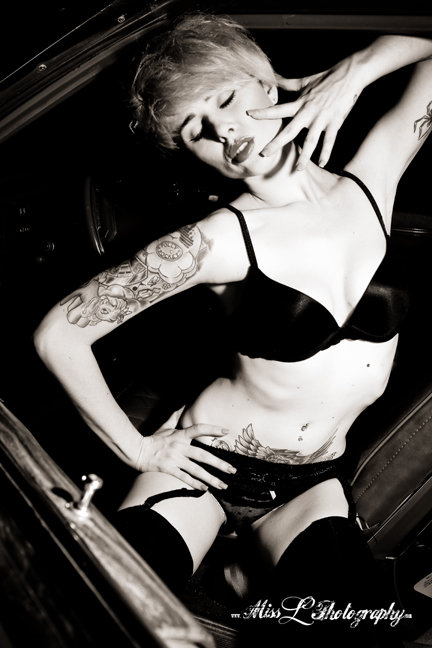 Alysha Nett in lingerie