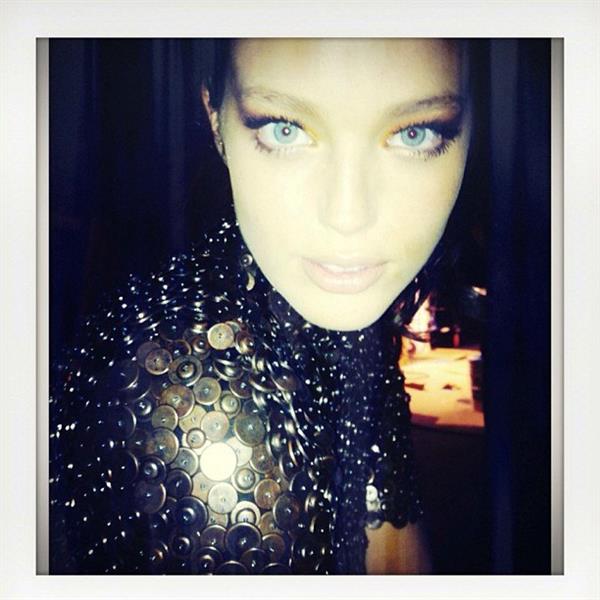 Emily DiDonato taking a selfie