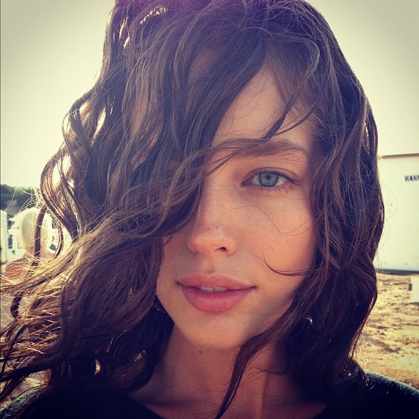 Emily DiDonato taking a selfie