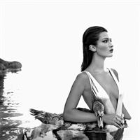 Bella Hadid in a bikini