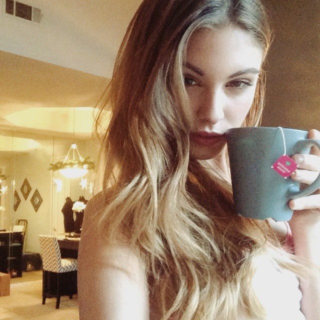 Carmella Rose taking a selfie