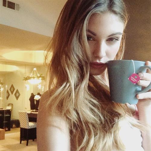 Carmella Rose taking a selfie