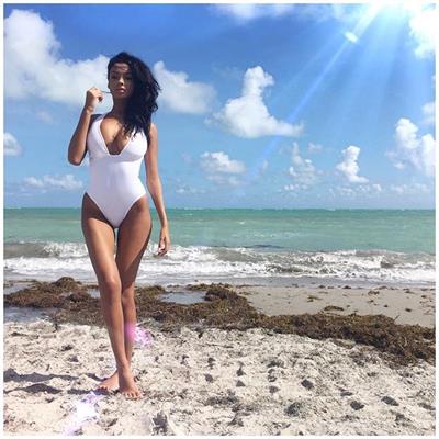 Jayde Pierce in a bikini