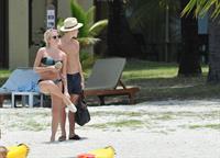 Pixie Lott in a bikini