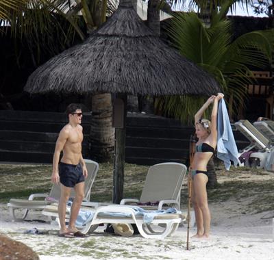 Pixie Lott in a bikini