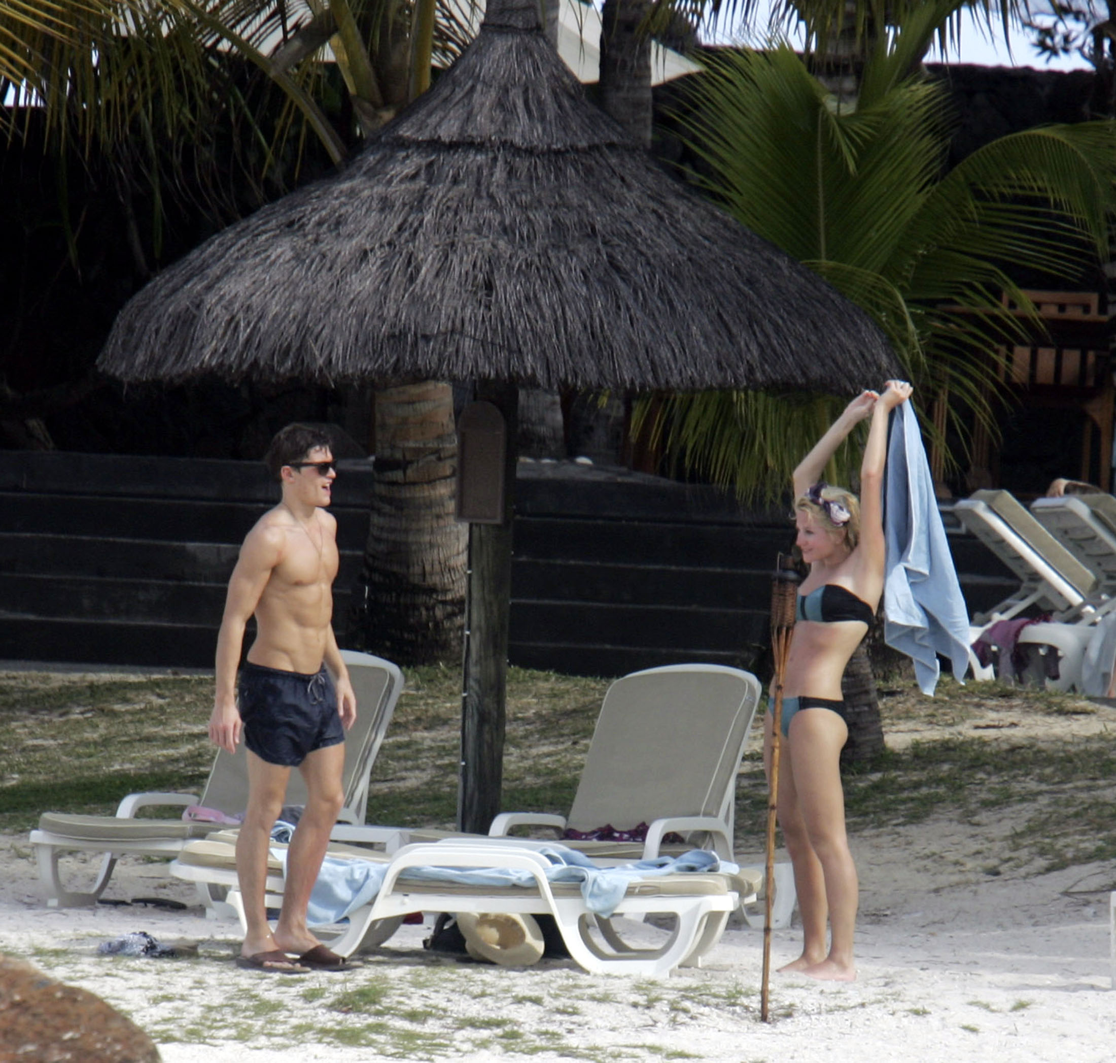 Pixie Lott in a bikini