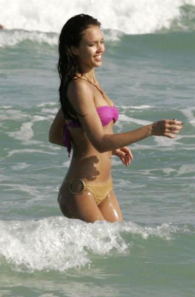 Jessica Alba in a bikini