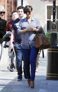 Frankie Sandford - Spotted in London Town (03.05.2013) 