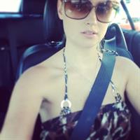 Genevieve Morton taking a selfie