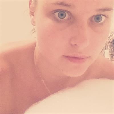 Genevieve Morton taking a selfie