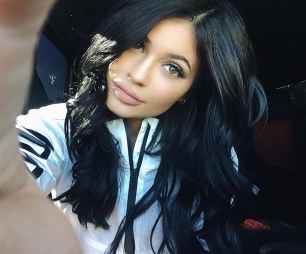 Kylie Jenner taking a selfie