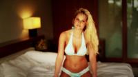 Genevieve Morton in a bikini