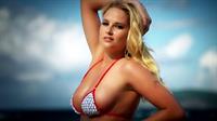 Genevieve Morton in a bikini